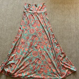 LulaRoe Paisley Maxi Skirt
